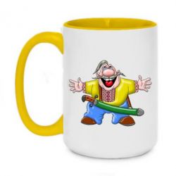 Кружки двухцветные 420ml