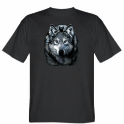 Мужская футболка Stedman Волк гравюра