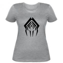 Женская футболка Warframe logo-emblem