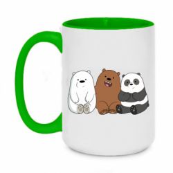 Кружки двухцветные 420ml