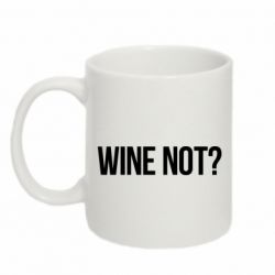 Кружка 320ml Wine not - FATLINE Кружка 320ml Wine not