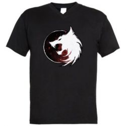 Чоловічі футболки з V-подібним вирізом