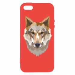 Чехол из раздела Волк Wolf vector для Apple iPhone 5