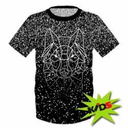 Детская 3D футболка Wolf