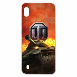 Чохол з розділу World Of Tanks World of Tanks big emblem для Samsung A10 - FATLINE Чохол з розділу World Of Tanks World of Tanks big emblem для Samsung A10
