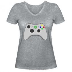 Жіночі футболки з V-подібним вирізом