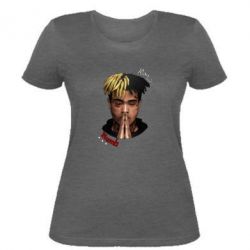 Женская футболка XXXTentacion Alone - FATLINE Женская футболка XXXTentacion Alone