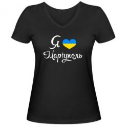 Жіночі футболки з V-подібним вирізом - FATLINE