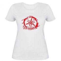 Женская футболка Yamaha Moto