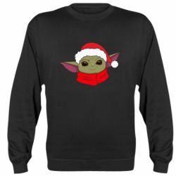 Свитшот унисекс Yoda santa - FATLINE Свитшот унисекс Yoda santa