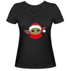 Жіночі футболки з V-подібним вирізом