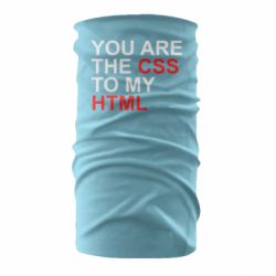 Бандана-труба You are CSS to my HTML - FATLINE Бандана-труба You are CSS to my HTML