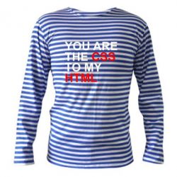 Тільняшки з довгим рукавом