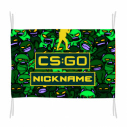 Прапор Your Nickname CsGo backraund mp9 impire - FATLINE Прапор Your Nickname CsGo backraund mp9 impire