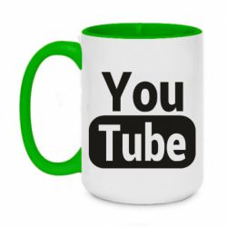 Кружки двухцветные 420ml