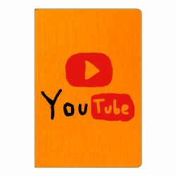 Блокнот А5 Ютуб лого - FATLINE Блокнот А5 Ютуб лого