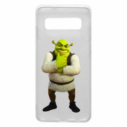 Чехол из раздела Shrek Задумчивый Шрек для Samsung S10