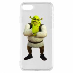 Чехол из раздела Shrek Задумчивый Шрек для Apple iPhone 7