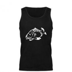 Мужская майка Зеркальный карп - FATLINE Мужская майка Зеркальный карп