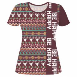 Женские 3D футболки