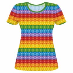 Женские 3D футболки