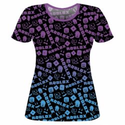 Женские 3D футболки