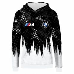 Жіноча 3D худі BMW logo and grunge background
