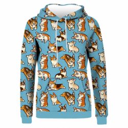 Женские 3D худи