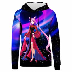 Жіноча 3D худі Sailor moon dark lady