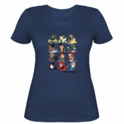 Женская футболка Apex legends heroes