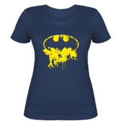 Женская футболка Batman Paint - FATLINE Женская футболка Batman Paint