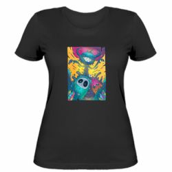 Женская футболка Cute monsters - FATLINE Женская футболка Cute monsters