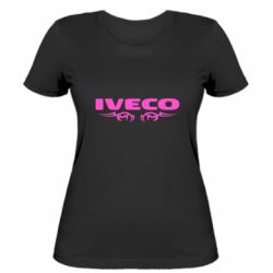 Женская футболка Iveco Logo Art