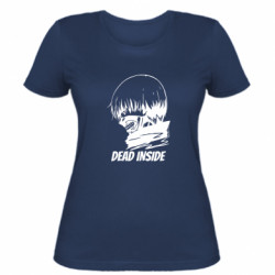 Жіноча футболка Kaneki Dead Inside - FATLINE Жіноча футболка Kaneki Dead Inside