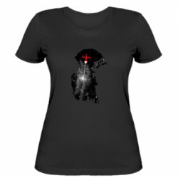 Женская футболка Ковбой Бибоп Космос - FATLINE Женская футболка Ковбой Бибоп Космос