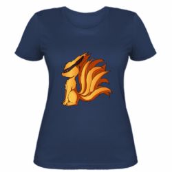 Женская футболка Курама - Наруто - FATLINE Женская футболка Курама - Наруто