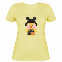 Жіноча футболка Лалафанфан у панамі - FATLINE Жіноча футболка Лалафанфан у панамі