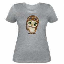 Женская футболка Little cute owl - FATLINE Женская футболка Little cute owl