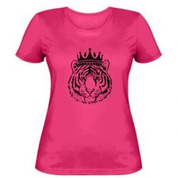Жіноча футболка Папа-Тигр
