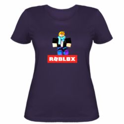 Женская футболка Roblox Cool - FATLINE Женская футболка Roblox Cool