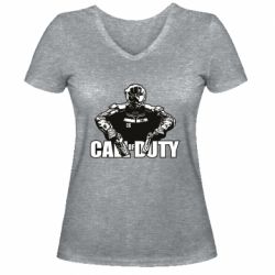 Женские футболки с V-образным вырезом - FATLINE