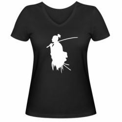 Жіночі футболки з V-подібним вирізом - FATLINE