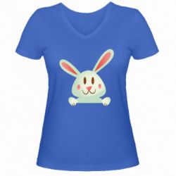 Жіночі футболки з V-подібним вирізом