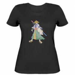 Женская футболка Самурай - FATLINE Женская футболка Самурай