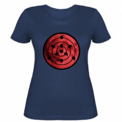 Женская футболка Sharingan moon - FATLINE Женская футболка Sharingan moon
