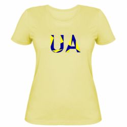 Женская футболка UA Ukraine
