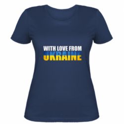 Женская футболка Ukraine with Love