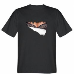 Чоловіча футболка Stedman Жіночі груди в бюстгальтері - FATLINE Чоловіча футболка Stedman Жіночі груди в бюстгальтері