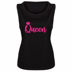 Майка жіноча Queen ( with a crown ) - FATLINE Майка жіноча Queen ( with a crown )