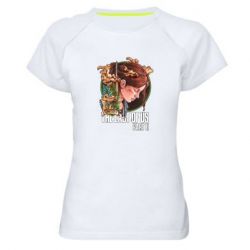 Женские спортивные футболки